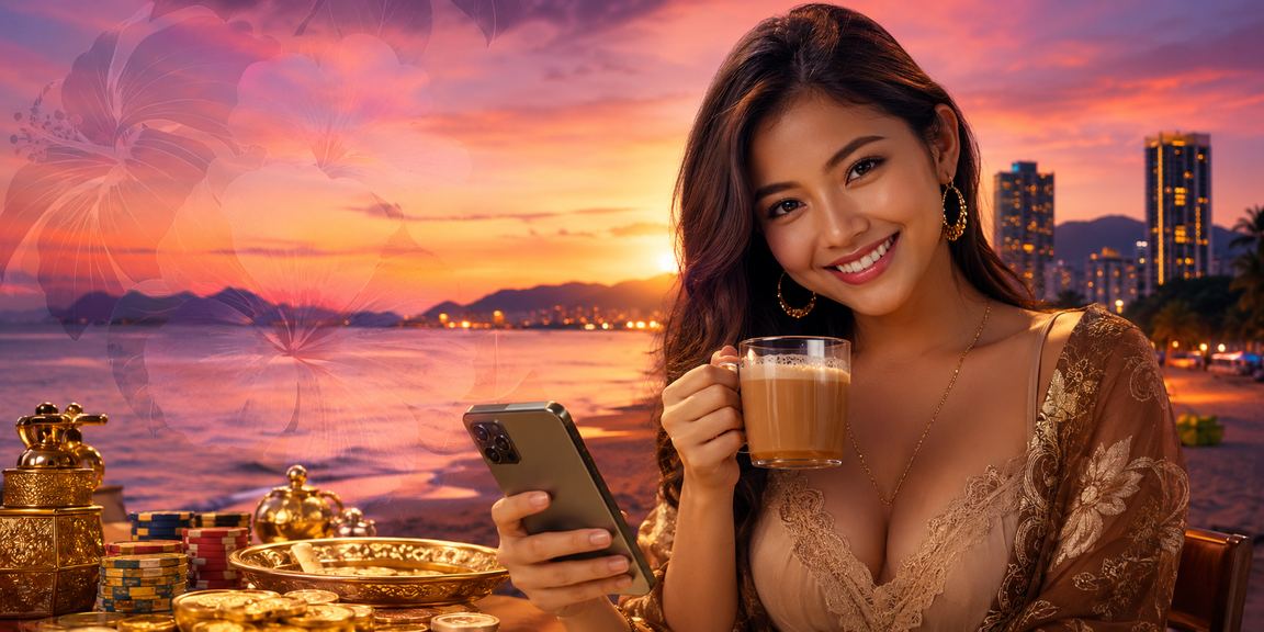 Pemain Pulau Pinang melakukan deposit dalam talian untuk permainan poker
