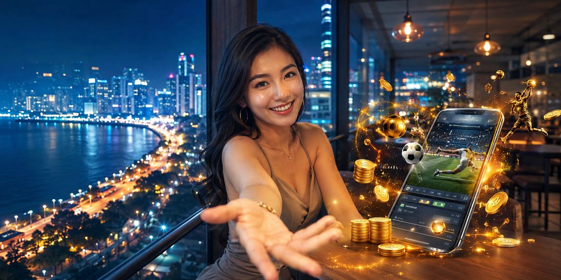 luckypot user in Penang securely accessing their Sports Betting account