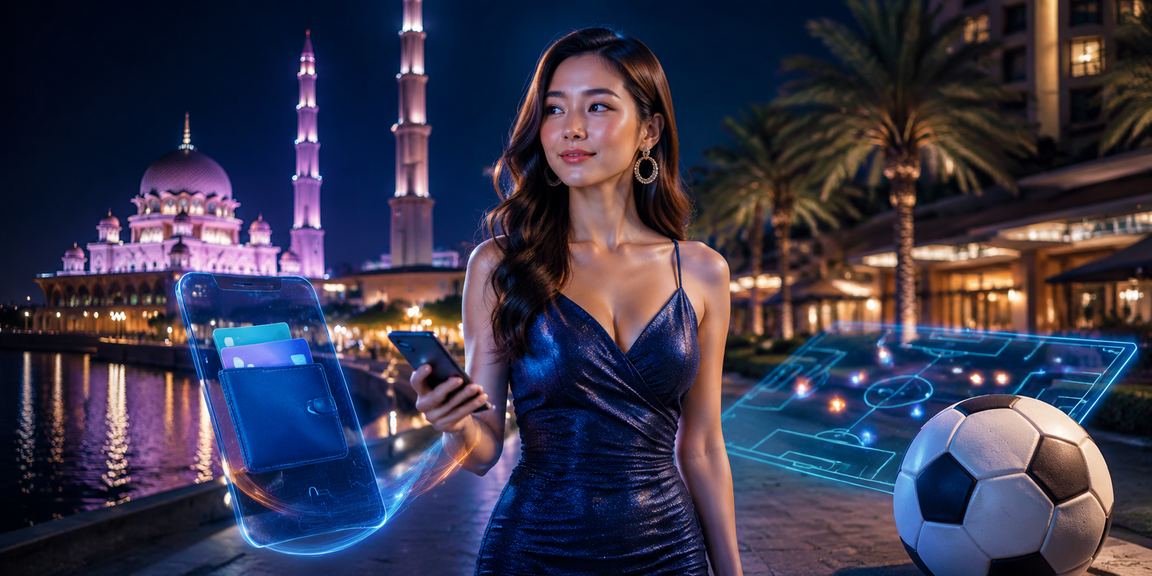 Pemain Malaysia menikmati pertaruhan bola sepak dalam talian melalui luckypot di Putrajaya
